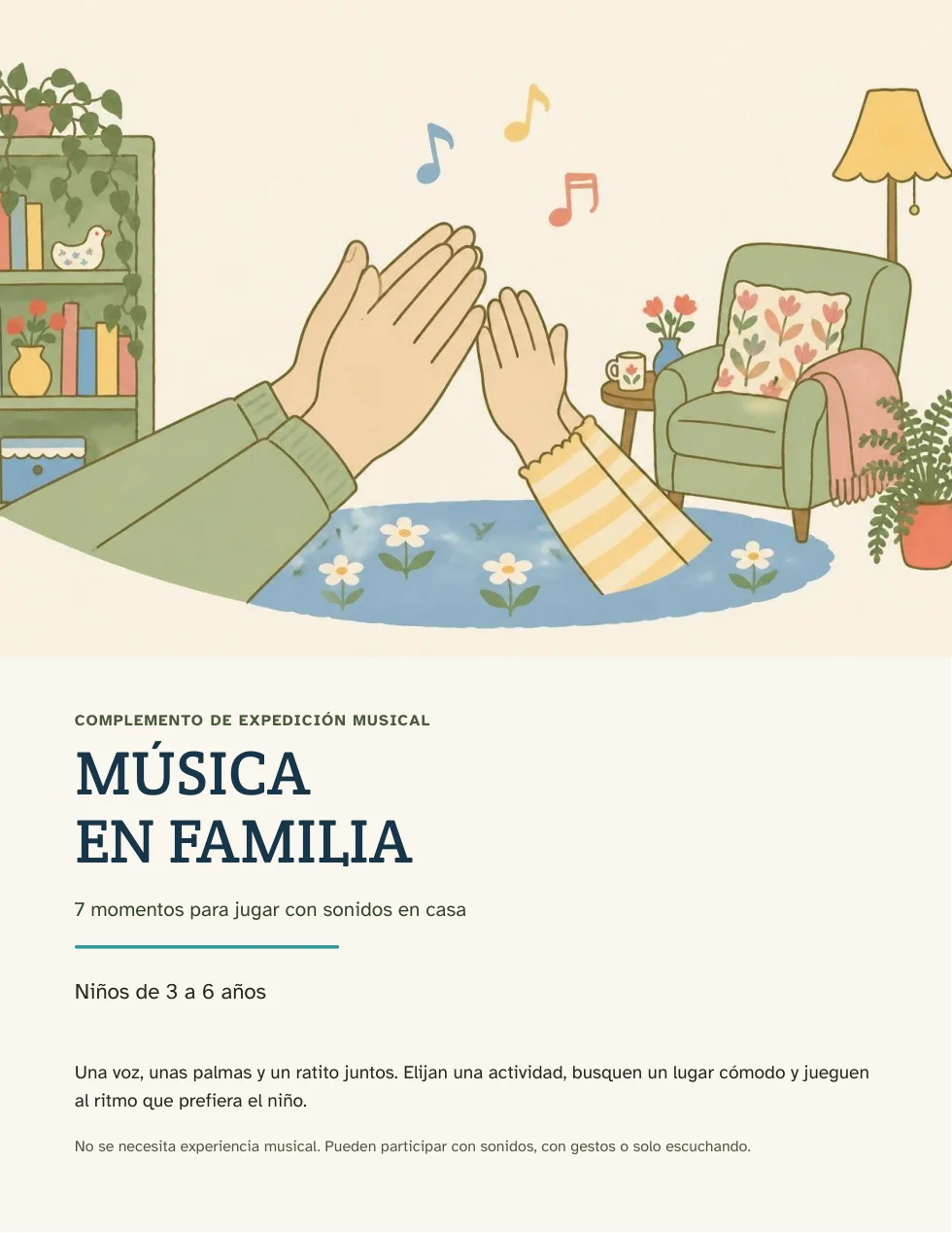 Portada de Música en Familia