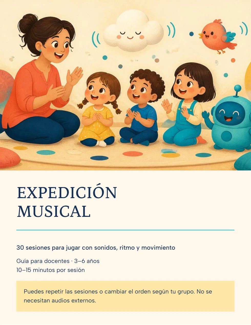 Portada de la guía de 30 sesiones