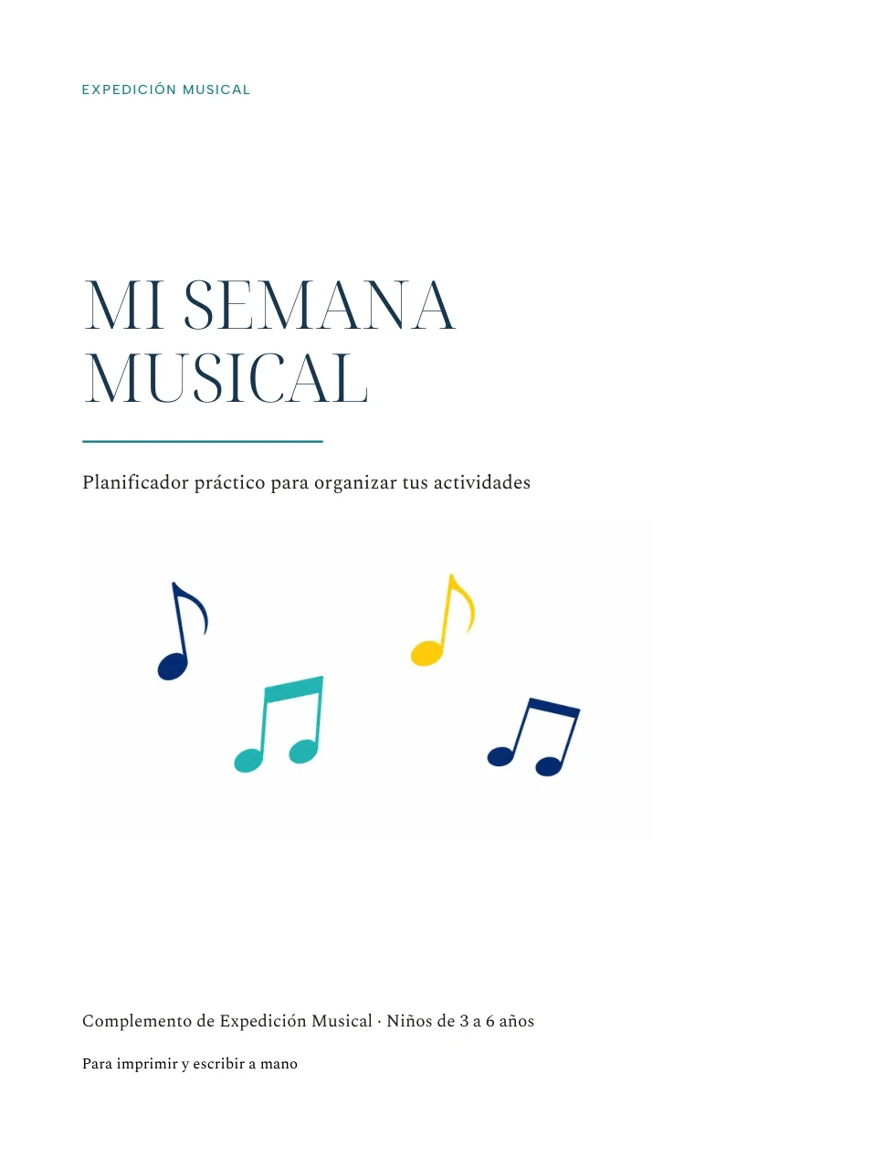 Portada de Mi Semana Musical